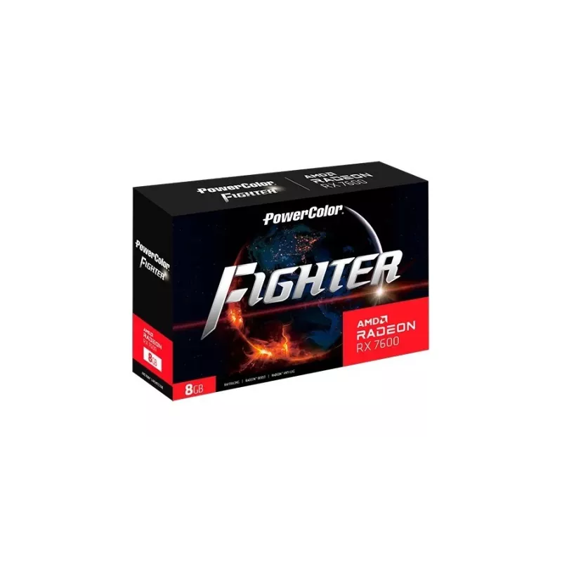 Tarjeta gráfica PowerColor Fighter Radeon RX 7600 8GB
