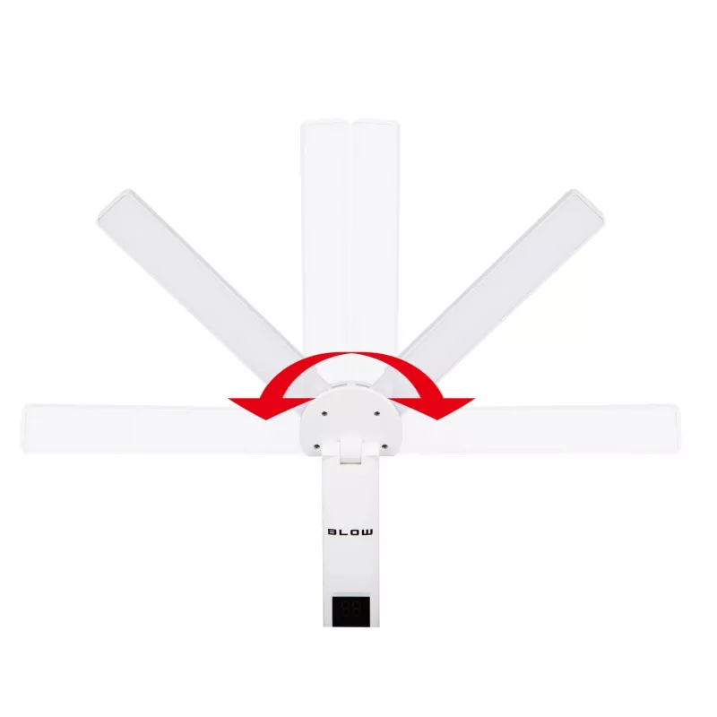 Lámpara de escritorio LED LB-24 con reloj