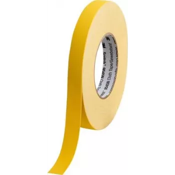 3M 7000062741 Cinta adhesiva 50 m tela, PVC Amarillo 1 ud.