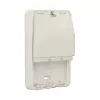 Delock 86262 Caja Keystone de superficie, 3 puertos, blanca (RAL 9010)