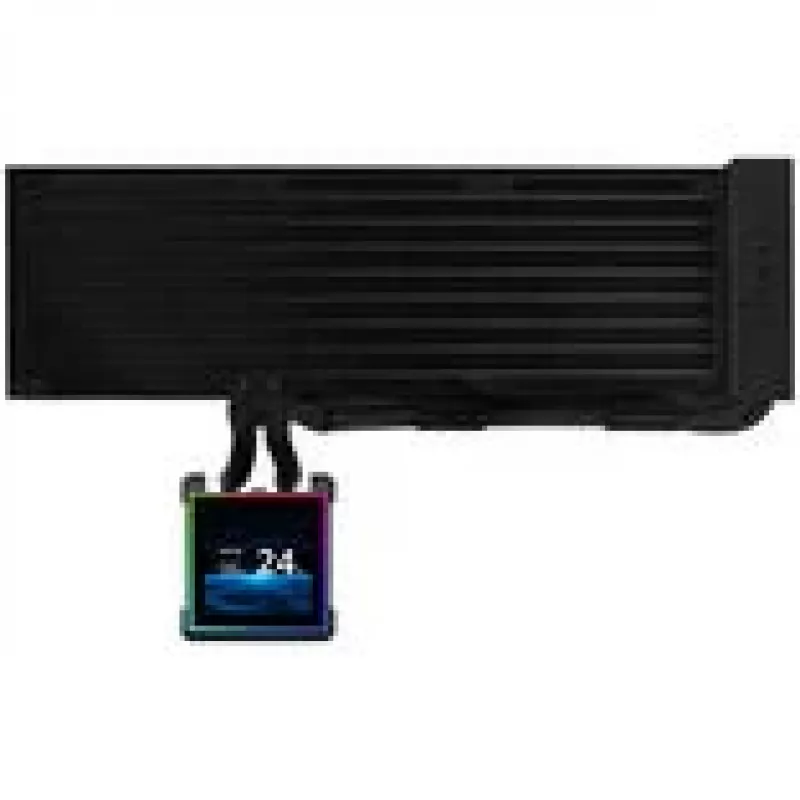 Refrigeración líquida AiO Lian Li HydroShift II LCD-S 360mm — pantalla LCD RGB, sin ventiladores