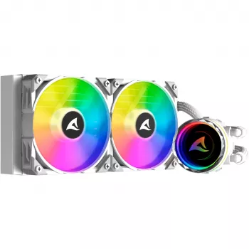 S80 RGB White AIO 240mm, refrigeración líquida blanca