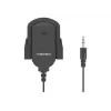 Micrófono de corbata NATEC NMI-1352, con cable 3,5 mm, sensibilidad -58 dB, 50–16000 Hz, cable de 1,8 m, 20 g