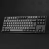 Teclado mecánico gaming AKKO Negro y Oro 5087S, interruptores Akko V3 Cream Yellow Pro, iluminación RGB