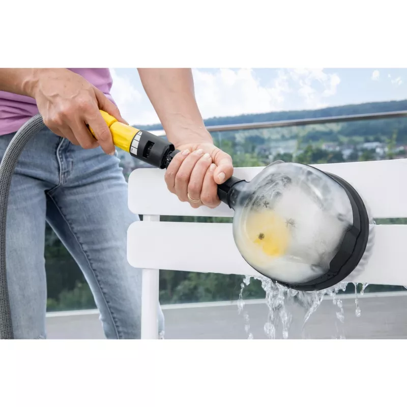 Kärcher WB 130 2.644-286.0 cepillo de lavado giratorio para hidrolimpiadoras K 2–K 7, K Mini, negro