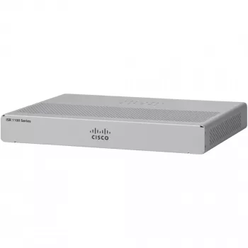 Router Cisco C1101-4P — router de sobremesa Integrated Services, 4 puertos Gigabit Ethernet (GbE), GE WAN, USB 3+, 1 año de garantía