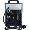 Calefactor ventilador eléctrico BLAUPUNKT EH7010 – 2000 W, elemento de acero inoxidable, IPX4, instalación en suelo, para hasta 22 m², negro/azul/rojo