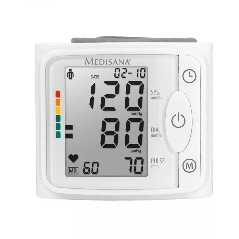 Medisana BW 320 tensiómetro de muñeca - automático, 2 usuarios, 120 memorias