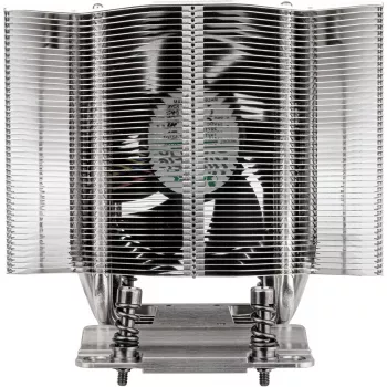 XE04-SP6P, Disipador de CPU Plata/Negro, 92 mm