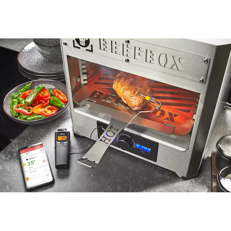Termómetro Bluetooth de cocina GEFU Control G-21950, 1 canal para control de temperatura