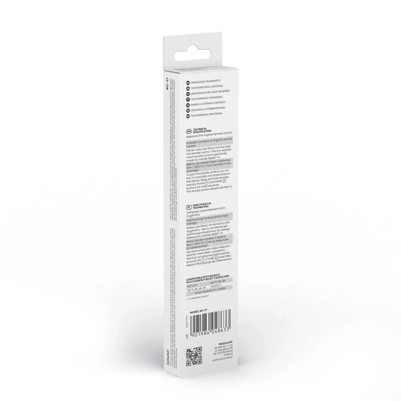 Mando a distancia universal / de repuesto SAVIO RC-17 para Xiaomi Smart TV