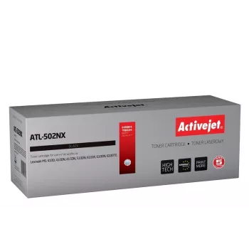 Tóner ActiveJet ATL-502NX sustituto de Lexmark 502X — negro, 10.000 páginas, 1 ud., láser, con tambor