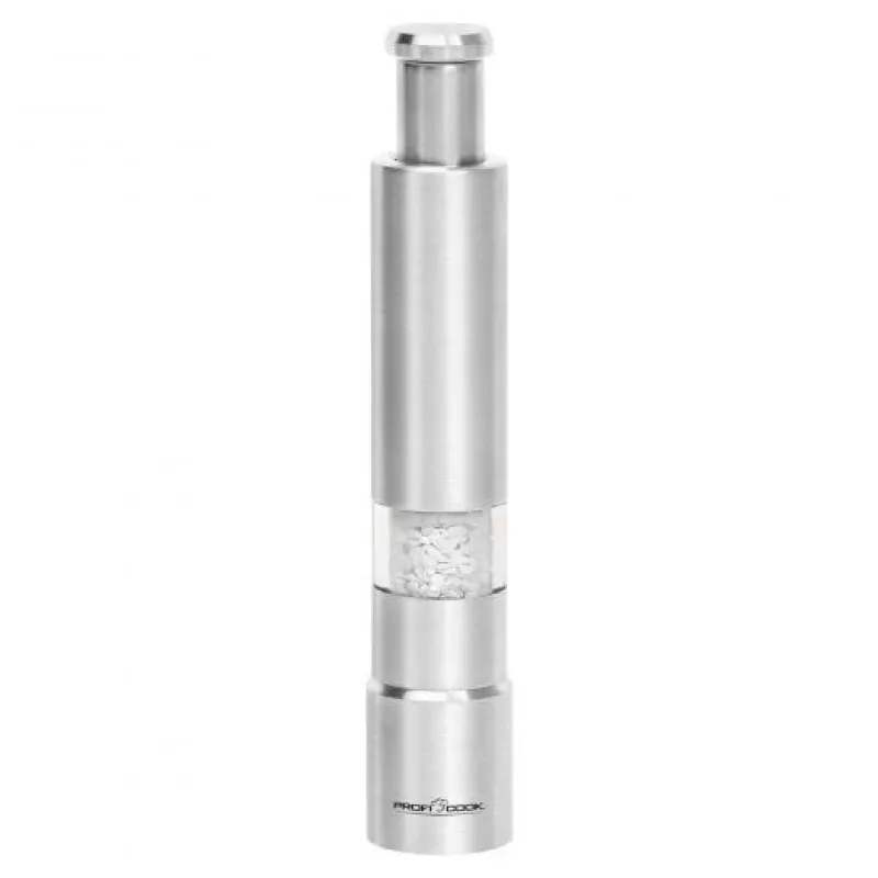 ProfiCook PC-PSM 1160 set de molinillo de sal y pimienta acero inoxidable, transparente