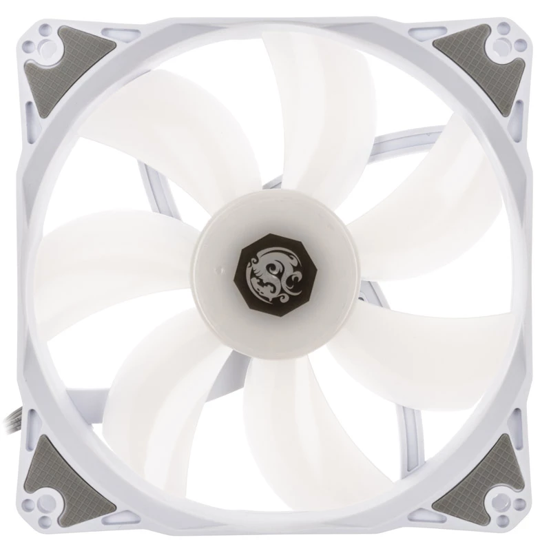 Ventilador ARGB 120mm BitsPower Notos — blanco, modelo BPTA-FX1812NTWH-1
