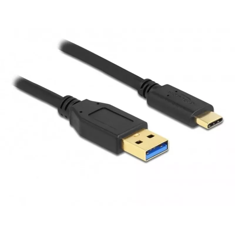 Cable USB DeLOCK SuperSpeed USB 3.2 Gen 2 Type-A a Type-C 3 m