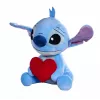 Peluche SIMBA Stitch con corazón 50 cm, personaje suave y mullido