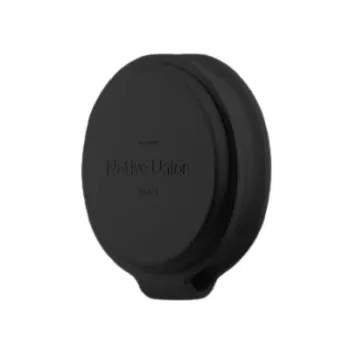 Cargador inalámbrico 2 en 1 Native Union Voyage – alimentación USB para interiores, compatible con smartphones, smartwatches y auriculares inalámbricos, negro