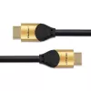 Cable Qoltec 50355 HDMI v2.1 Ultra High Speed 8K | 60Hz | 28AWG | GOLD | 2m