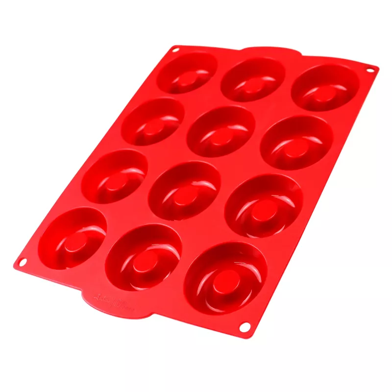 Jata HMOL5213 Savarin molde de silicona, 12 cavidades