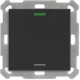 MDT BE-TAL55T106.01 KNX pulsador Light 55 1f RGBW sensor de temperatura negro mate Neutral 1 (BE-TAL55T106.01)