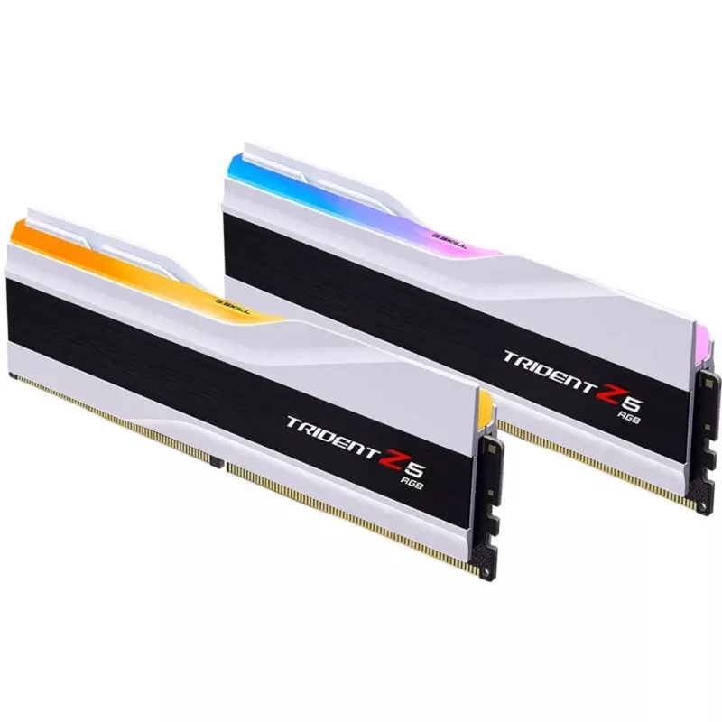 DIMM 32 GB DDR5-6000, memoria blanca, F5-6000J2836G16GX2-TZ5RW, Trident Z5 RGB, INTEL XMP