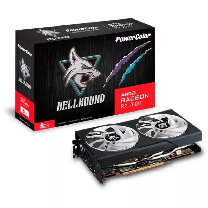 Tarjeta gráfica AMD Radeon RX 7600 8 GB GDDR6