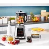Batidora de vaso Tefal BL985A31 — 1300 W, jarra de cristal de 1,75 l + jarra Tritan de 2 l, cuchillas de acero inoxidable Trip'Ax de 6 hojas, función de batido al vacío