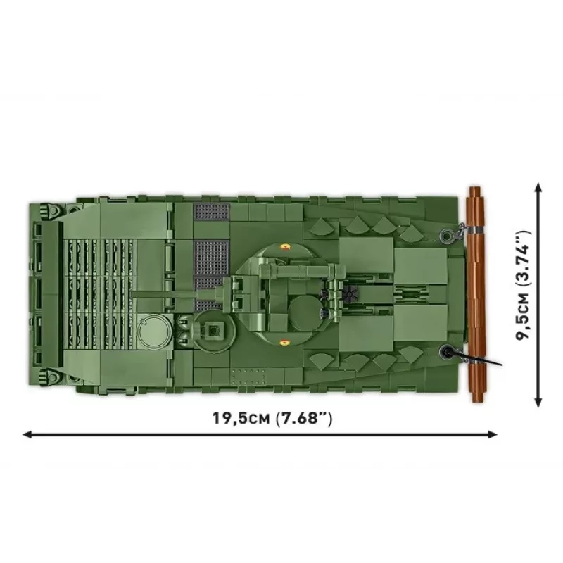 Set de construcción Cobi Blocks BMP-1 758 piezas – modelo a escala de bloques