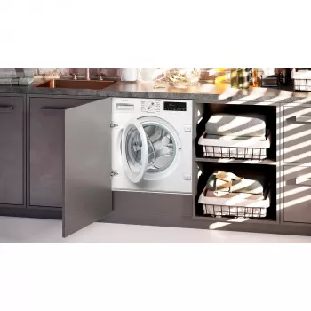 Lavadora Neff W6441X1 de carga frontal 8 kg 1400 rpm blanca