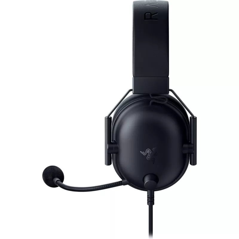 Auriculares gaming con cable Razer BlackShark V2 X — binaurales, 3,5 mm, 32 Ω, 12–28000 Hz, micrófono de varilla -42 dB, 270 g