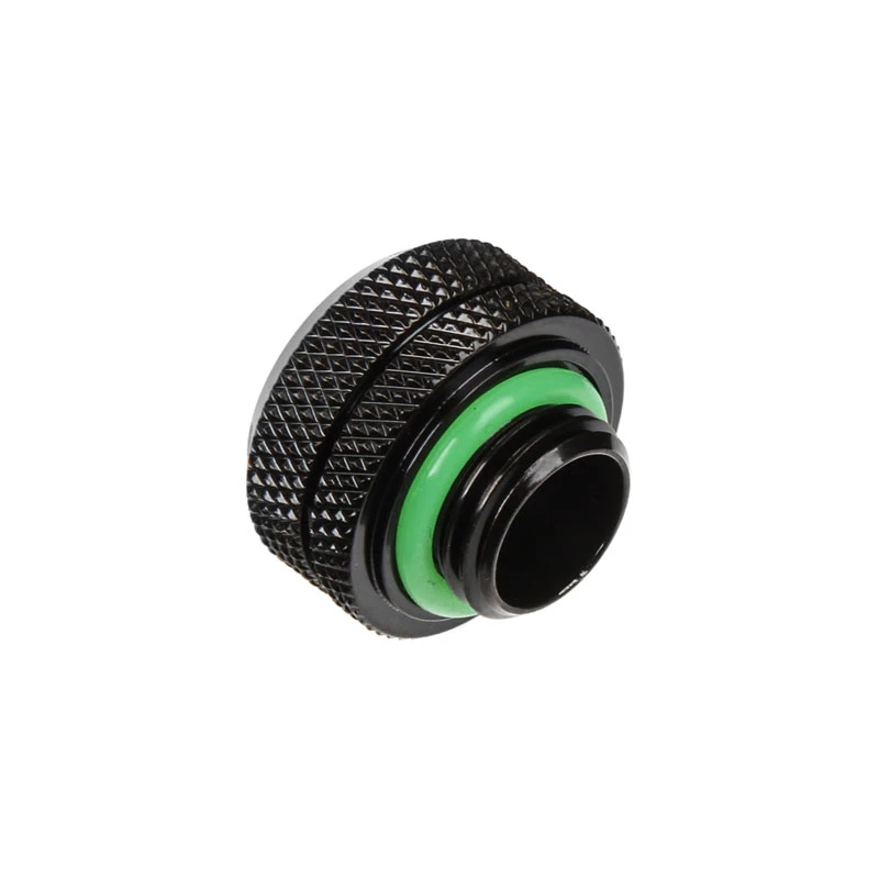 Racor de latón para refrigeración líquida BitsPower BP-MBEML14, negro, 14 mm