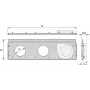Schroff unidad de ventilador 84HP 220D compl. (24572411)