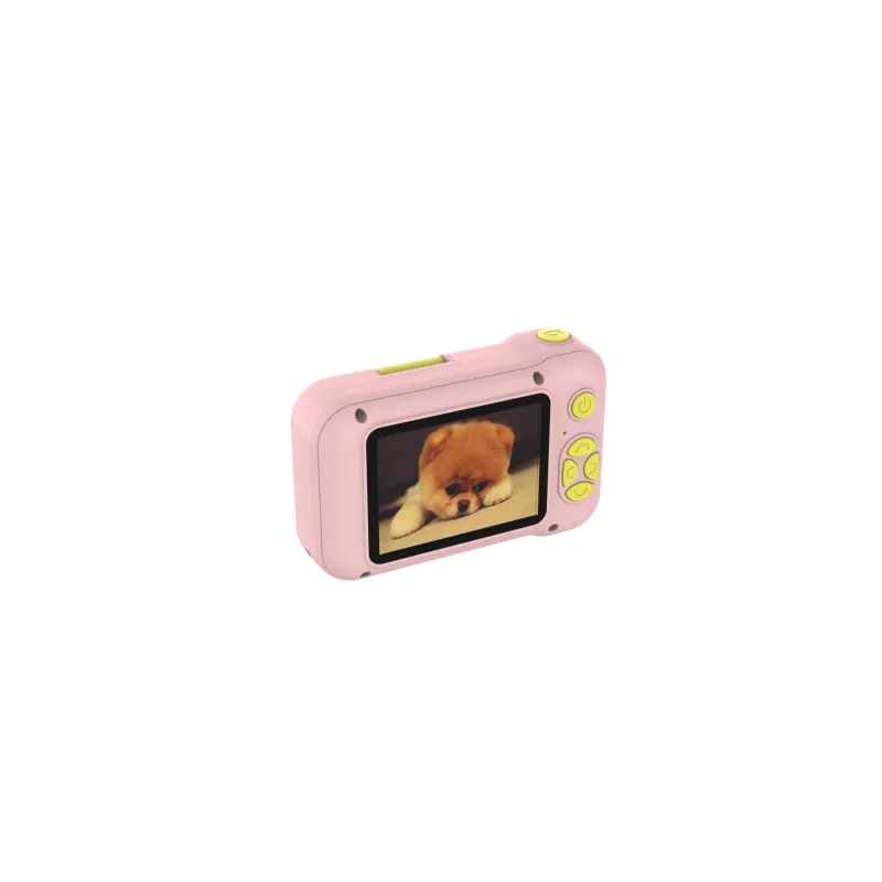 Cámara digital infantil Denver KCA-1351RO 12MP Rosa Amarillo