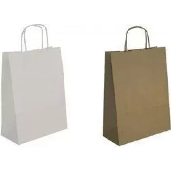 Bolsa de papel APLI 101649 blanco 1 ud.