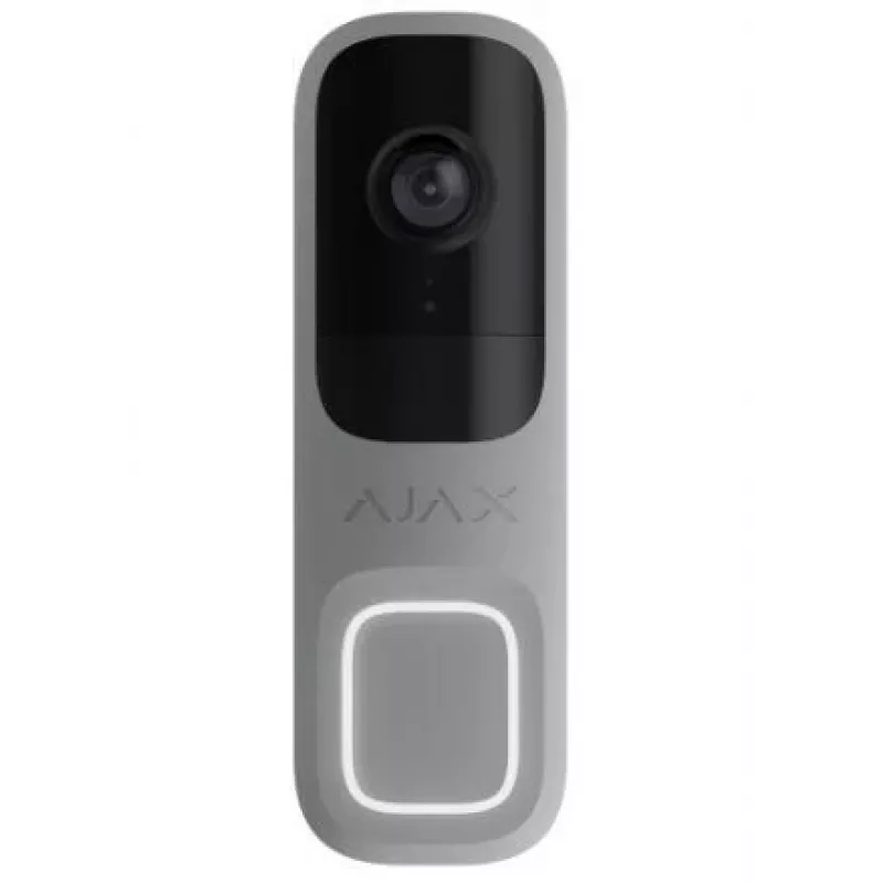 Videoportero Ajax 8EU ASP gris 4MP con sensor PIR con IA