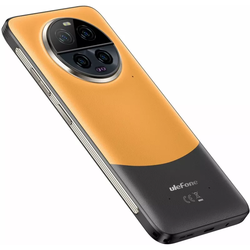 Smartphone robusto UleFone Armor 23 Ultra 5G – 12 GB RAM, 512 GB almacenamiento, naranja