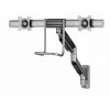 Soporte de pared ajustable Gembird para 2 pantallas 17
