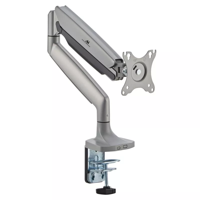 Soporte para monitor MACLEAN MC-969 de doble brazo con gas spring para pantallas de 17–45 pulgadas, carga máx. 16 kg
