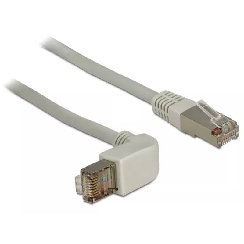 Cable de red DeLOCK 1 m Cat.5e RJ-45 S/FTP gris