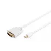 Cable DisplayPort 1.1a Mini DP-DVI tipo A macho-macho 2,0 m