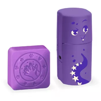 Sello redondo Colop 156695 violeta para niños