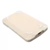 Cargador inalámbrico Tellur TLL151311 15W, base de carga rápida compatible con Qi, crema