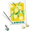 Ravensburger CreArt set de pintura – Limones (diseño 25515) para proyectos de pintura sobre lienzo