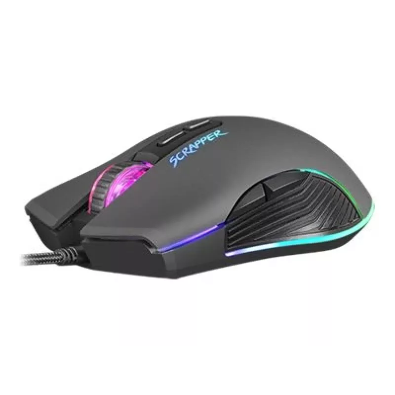 FURY Scrapper Ratón gaming ambidiestro USB Type-A óptico 6400 DPI