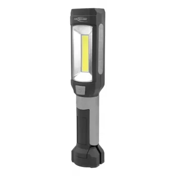 Ansmann WL230B, linterna, negro, gris, IP20, LED COB, 2 lámparas, 230 lm