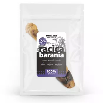 UNISZKI tráquea de cordero artículo masticable para perros unidad snack natural para la higiene dental 100 g, sabor cordero