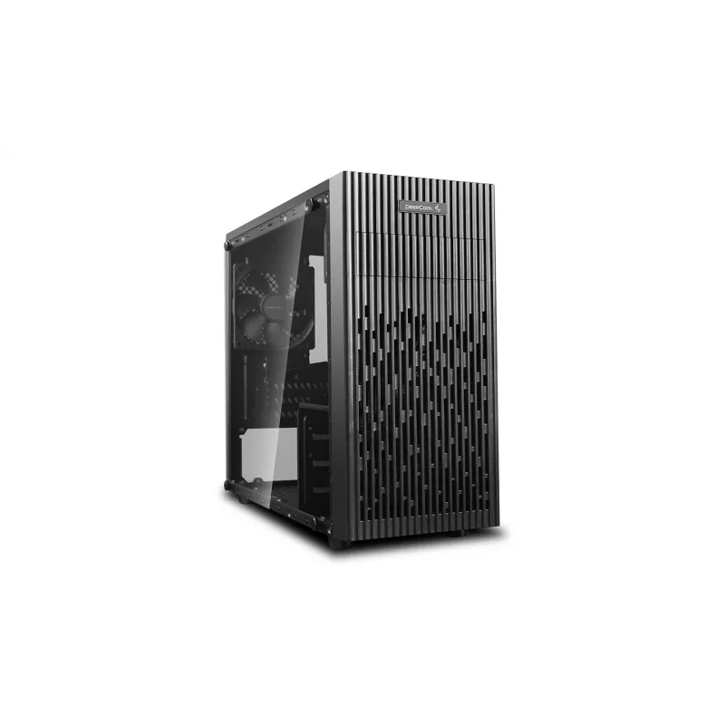 Caja de PC DeepCool Matrexx 30 mini torre — Micro ATX, cristal templado, 3x3,5