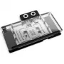 Refrigerador de agua Alphacool Core RX 9070 XT Nitro+ transparente/cromo con backplate