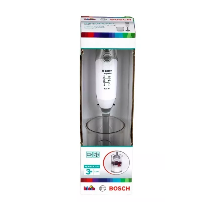 Batidora Bosch con recipiente plateado