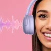 Auriculares MANTA HDP1001PU Rytmo Elegance morado over-ear con cable, modelo HDP1001PU